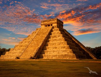 El Castillo in Chichén Itzá, Mexiko El Castillo in Chichén Itzá, Mexiko