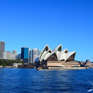 Das Opernhaus in Sydney, Australien Das Opernhaus in Sydney, Australien