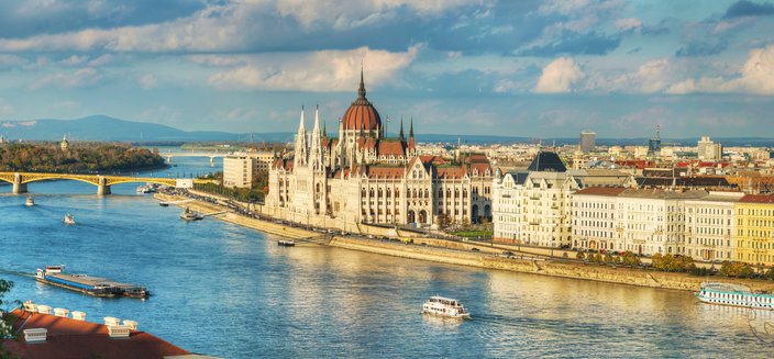 Adora -Budapest an der Donau, Ungarn