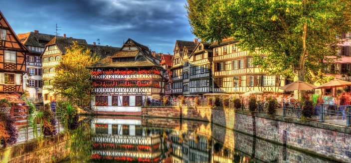 Alena -Altstadt von Straßburg, Frankreich