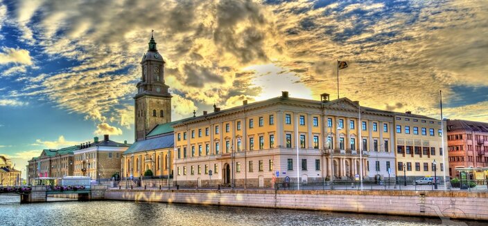 Alvara -Rathaus von G&ouml;teborg, Schweden