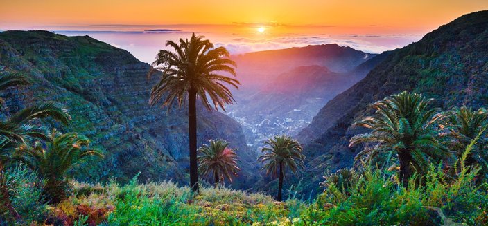 Amadea -Gran Canaria beim Sonnenuntergang, Spanien