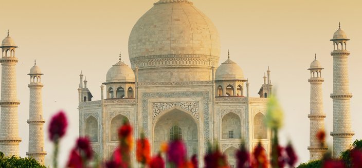 Amadea -Taj Mahal in Agra, Indien
