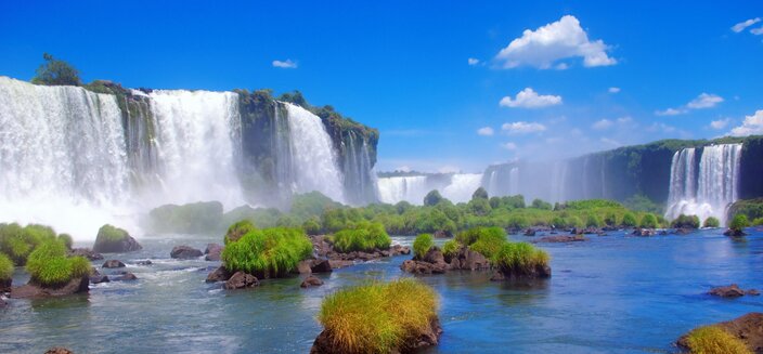Amazon Clipper Premium -Iguaz&ugrave;-Wasserf&auml;lle an der Grenze zwischen Argentinien und  Brasilien