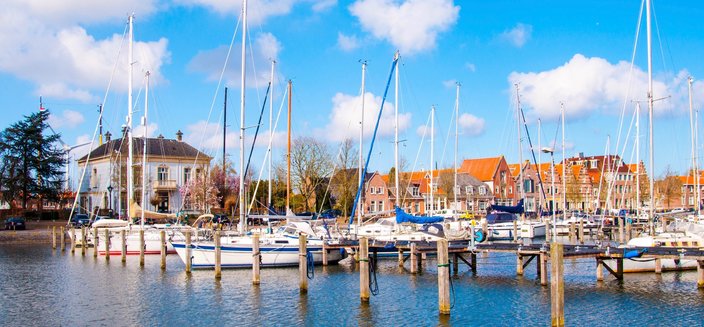 Andrea -Hafen von Medemblik, Niederlande
