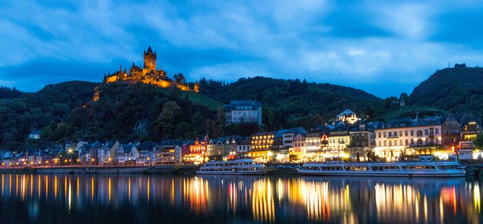 Andrea -Reichsburg in Cochem, Deutschland