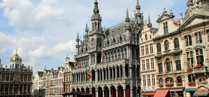 Anesha -Rathaus in Br&uuml;ssel, Belgien