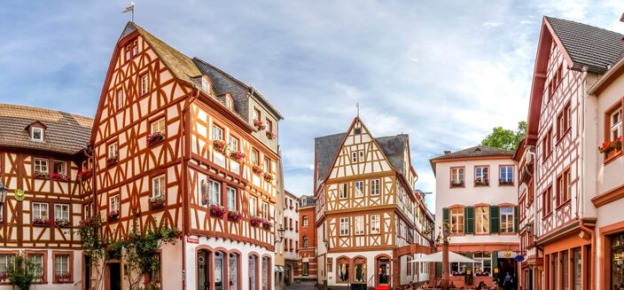 Anna Katharina -Altstadt von Mainz, Deutschland