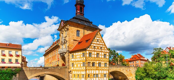 Anna Katharina -Rathaus von Bamberg, Deutschland