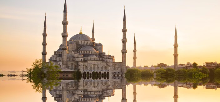 Artania -Blaue Moschee in Istanbul, Türkei