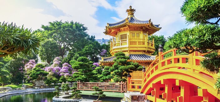 Artania -Nan Lian Garten auf Kowloon, Hongkong, China