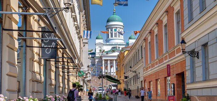 Artania -Stadtbild von Helsinki, Finnland