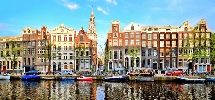 Asara -Gracht in Amsterdam, Niederlande