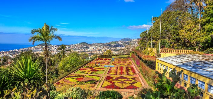 Deutschland -Botanischer Garten in Funchal. Portugal