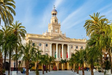 Altes Rathaus in Cádiz, Spanien