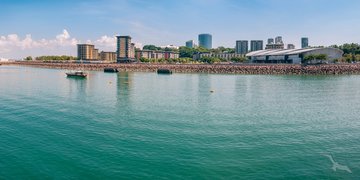 Panorama der Küste von Darwin, Australien