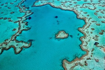 Great Barrier Reef aus der Vogelperspektive, Australien