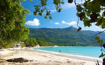 Beau-Vallon-Strand, Mahé, Seychellen