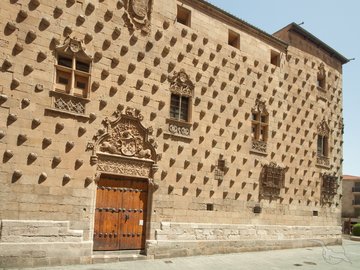 Casa de las Conchas (Muschelhaus) in Salamanca, Spanien