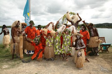Indigene Kultur der Kanaken