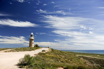 Vlaming Head Leuchtturm in Exmouth, Ausralien