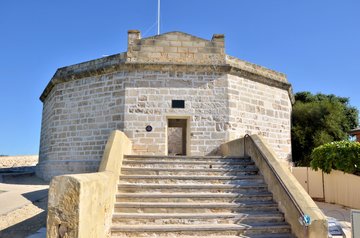 Historisches Rundhaus in Fremantle, Australien
