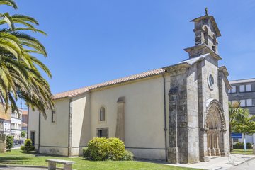 San Roque Kirche in Melide, Spanien