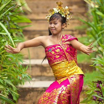 Indonesische Tänzerin