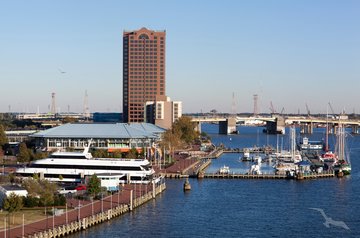 Hafen von Norfolk, USA