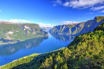 Malerischer Aurlandsfjord