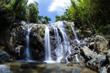 Argyle Wasserfälle in Scarborough, Trinidad und Tobago