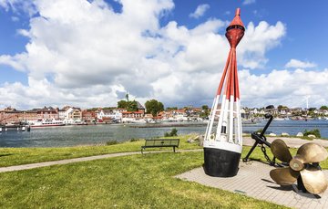Hafen in Kappeln, Deutschland