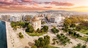 Wahrzeichen Thessalonikis: Der Weiße Turm