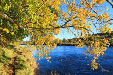Dee Fluss in Aberdeen, Schottland