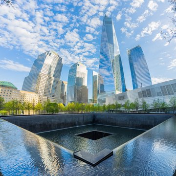 9/11 Memorial, World Trade Center, New York, USA