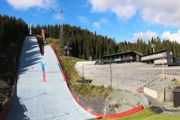 Skischanze in Trondheim, Norwegen