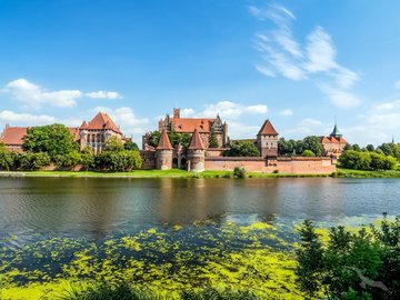 Blick auf die Marienburg