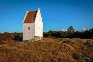 Die versandete Düne bei Skagen, Dänemark