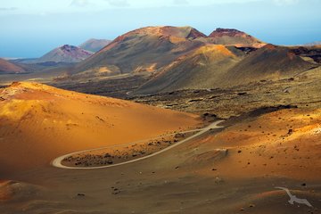 Der Timanfaya Nationalpark auf Lanzarote, Kanarische Inseln