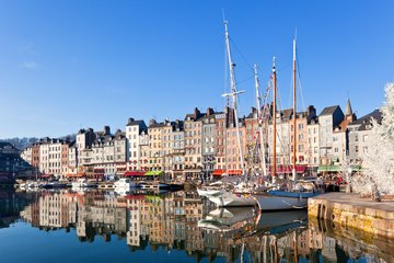 Hafen von Honfleur, Frankreich