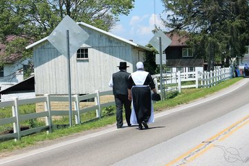 Amish People in Pennsylvania