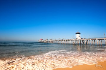 Huntington Beach in Kalifornien, USA