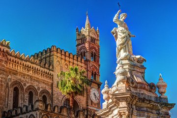 Kathedrale von Palermo auf Sizilien, Italien