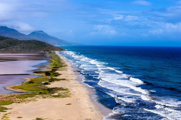 El Guamache Strand auf Isla Margarita, Venezuela
