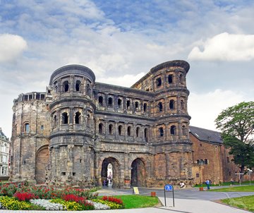 Das Porta Nigra in Trier, Deutschland