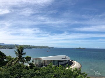 Strand von  Port Moresby, Papua Neuguinea