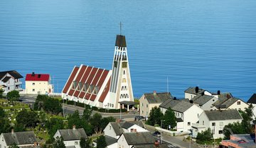 Kirche in Hammerfest, Norwegen