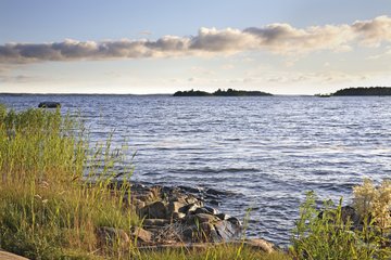 Küste von Vaasa, Finnland