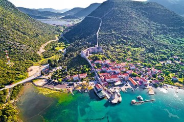 Befestigungsmauer um Ston, Kroatien