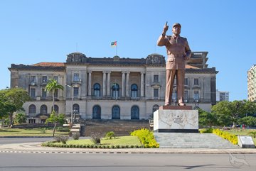 Rathaus von Maputo, Mosambik